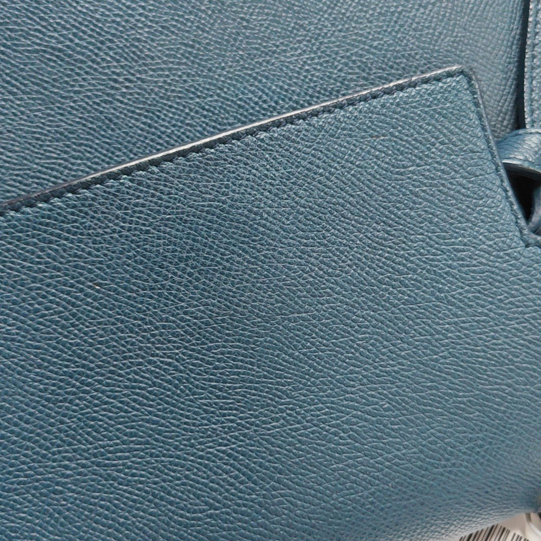 BELT Micro Calfskin Blue