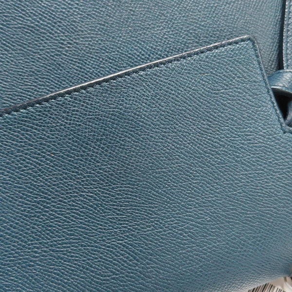 BELT Micro Calfskin Blue