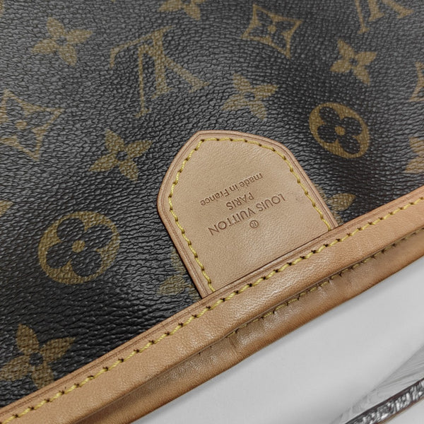 DELIGHTFUL Monogram Coated Canvas Brown