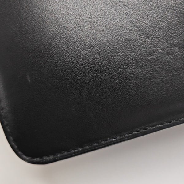 Quilted Calfskin Shoulder Bag Black