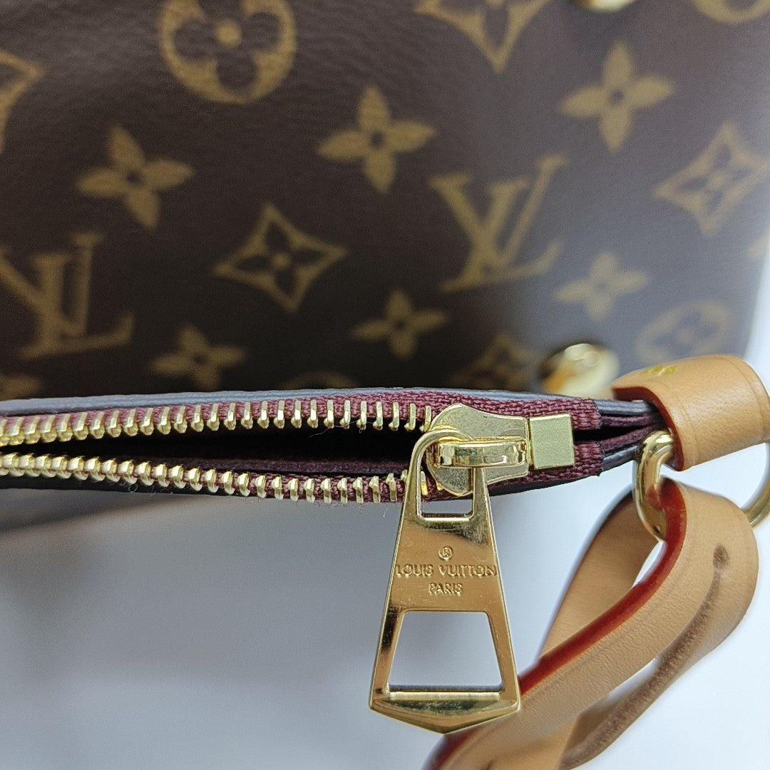 CARRYALL PM Monogram Coated Canvas Brown