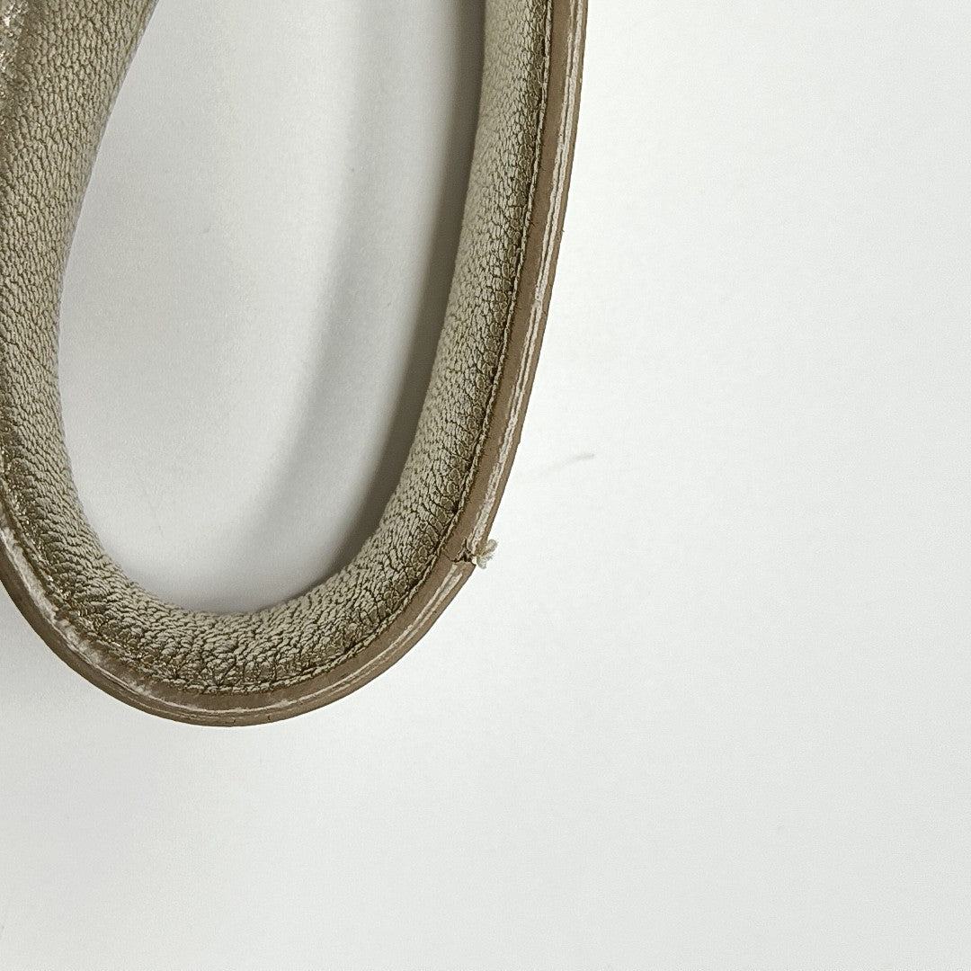 Calfskin Shoulder Bag Beige