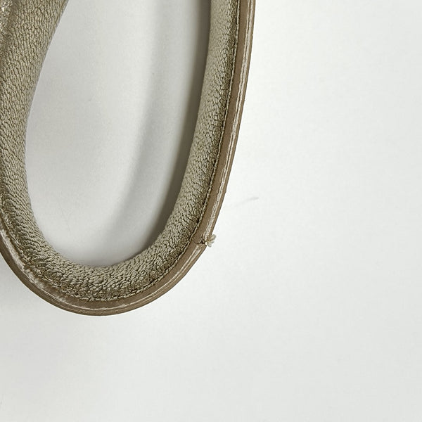 Calfskin Shoulder Bag Beige