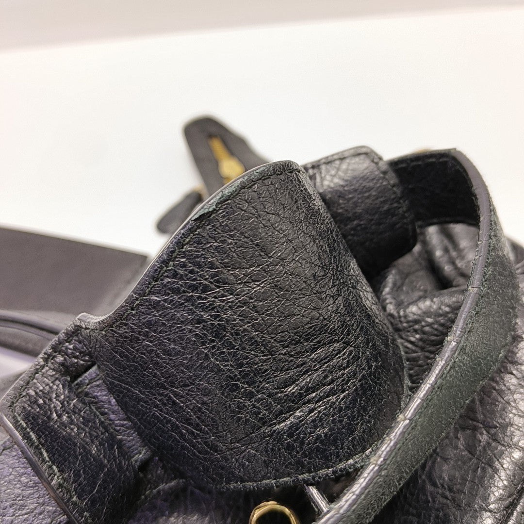 Classic City Mini Lambskin Black