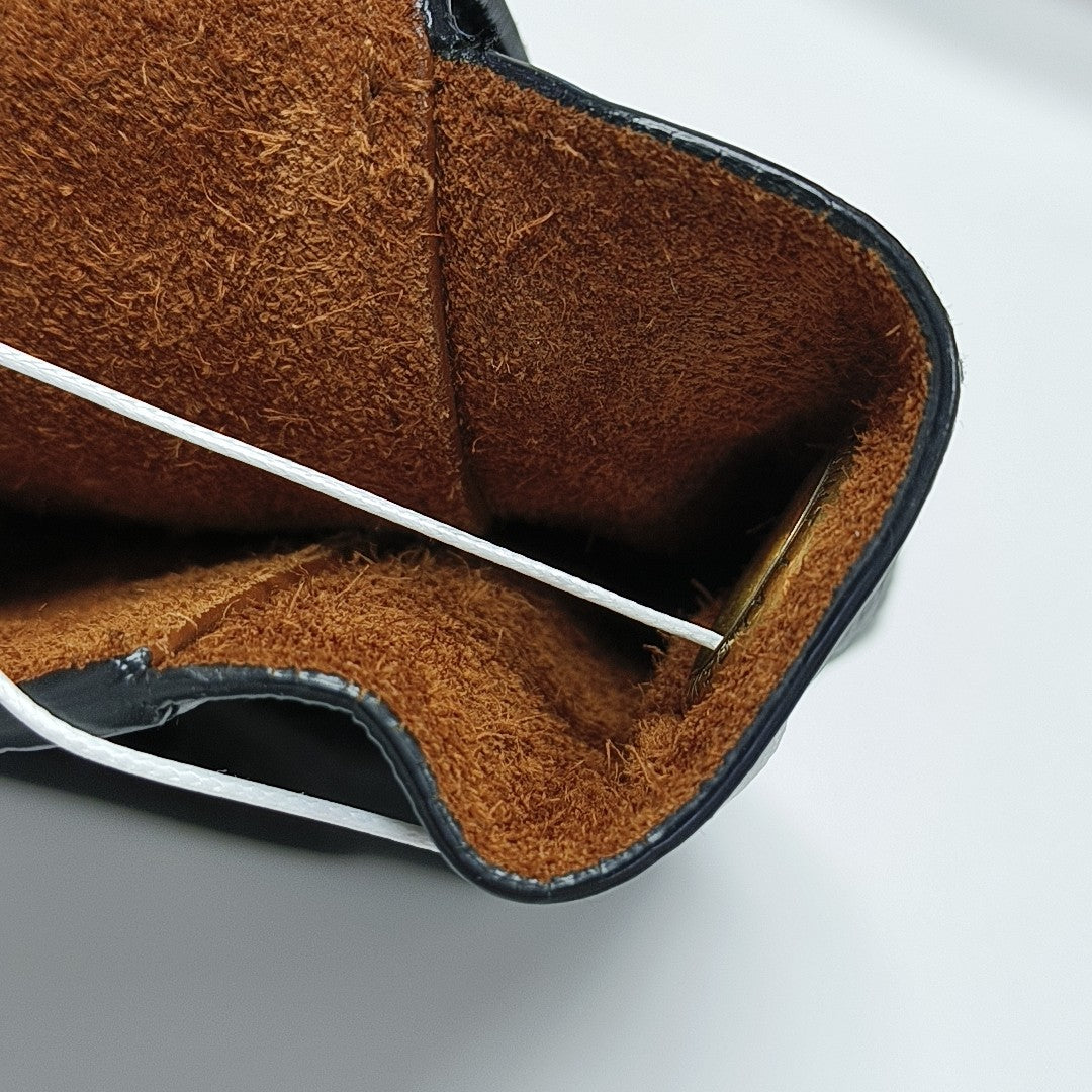 Calfskin Shoulder Bag Black