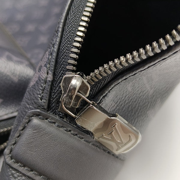 DISCOVERY PM Monogram Coated Canvas Black