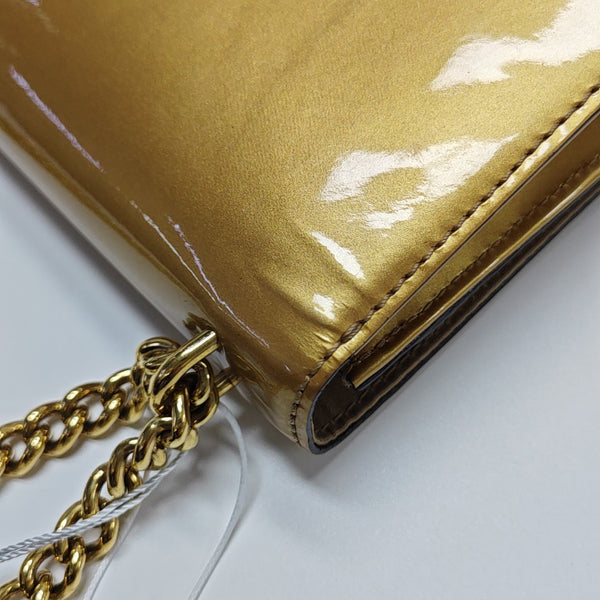 LOUISE Patent Leather Gold
