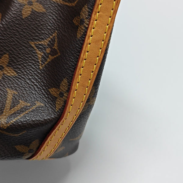 NÉONOÉ Nano Monogram Coated Canvas Brown