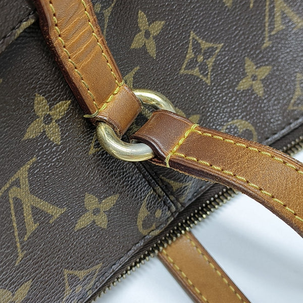 TOTALLY Monogram Coated Canvas Brown