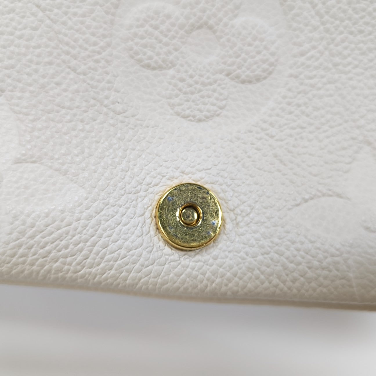 DIANE Monogram Calfskin Beige