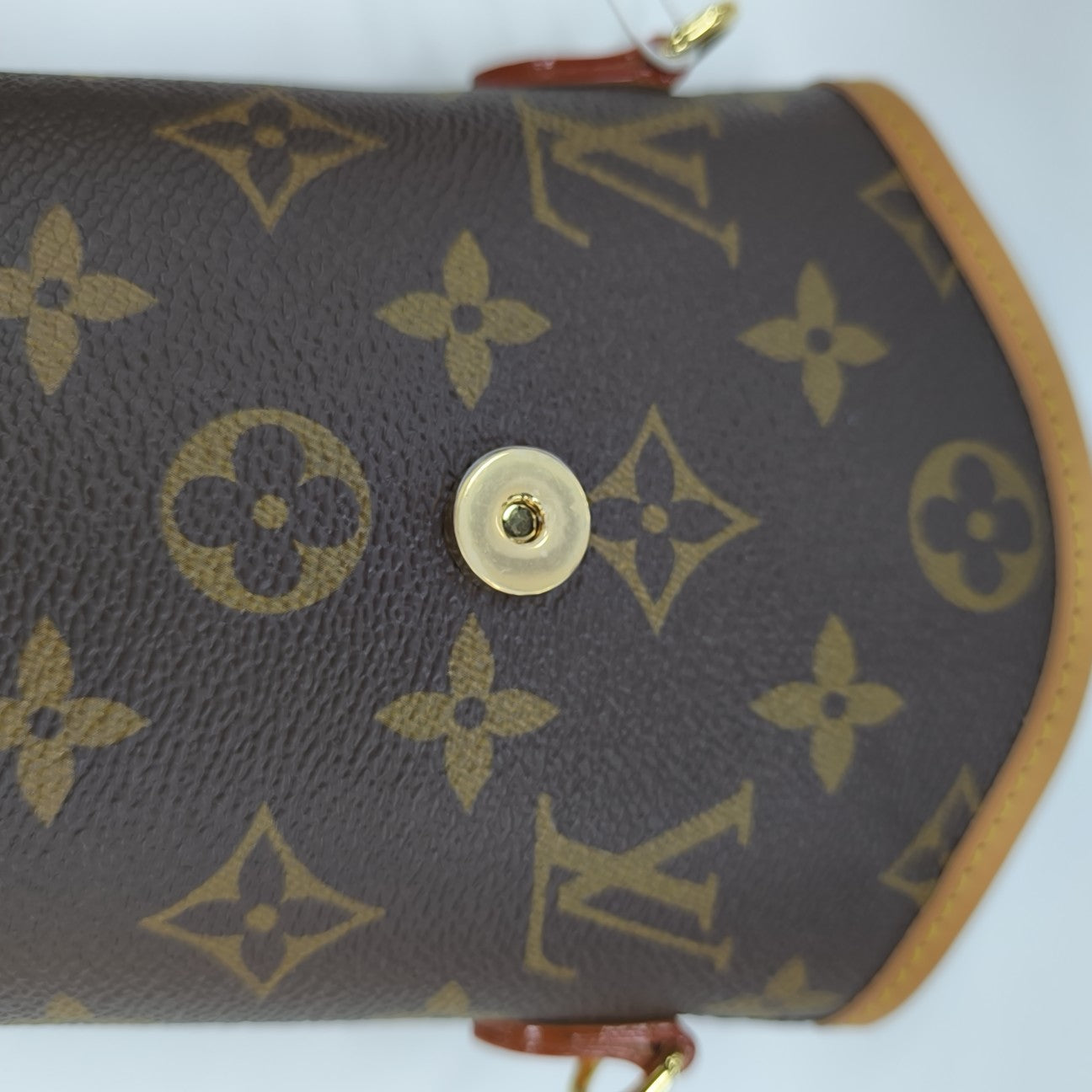 FOLD ME Monogram Coated Canvas Brown