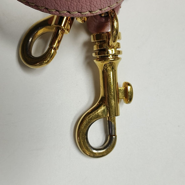 Calfskin Shoulder Bag Pink