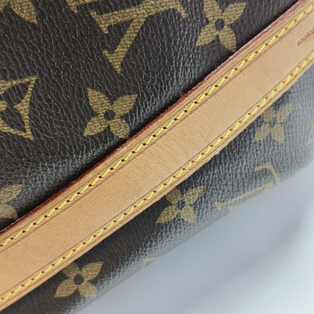 NÉONOÉ PM Monogram Coated Canvas Brown