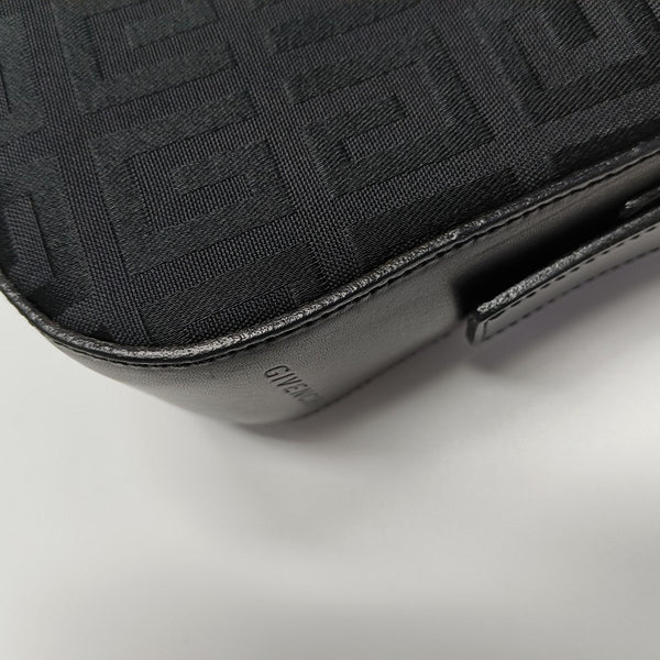 Canvas Shoulder Bag Black