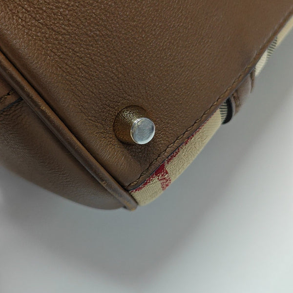 Canvas Shoulder Bag Beige