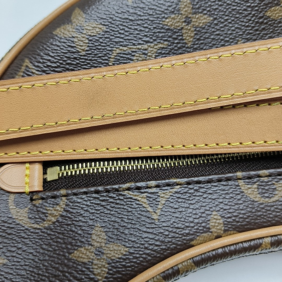 LOOP Monogram Coated Canvas Brown
