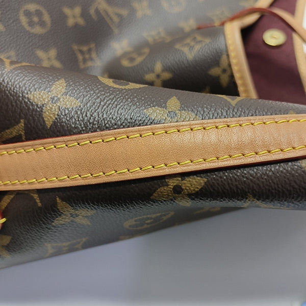 CARRYALL MM Monogram Coated Canvas Brown