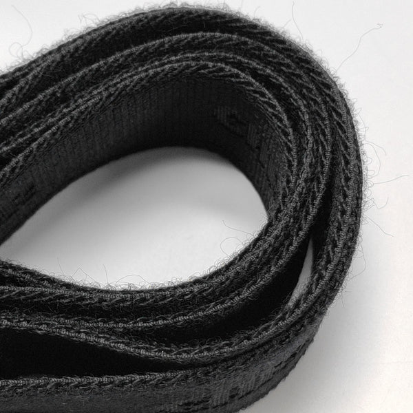 Oblique Canvas Shoulder Bag Black