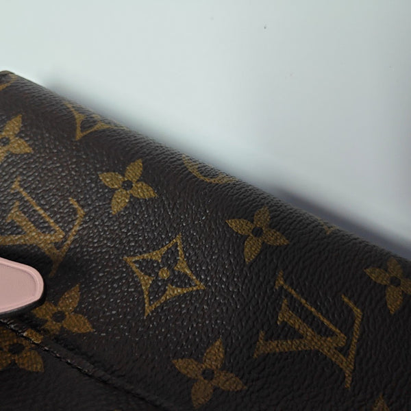 NÉONOÉ MM Monogram Coated Canvas Brown