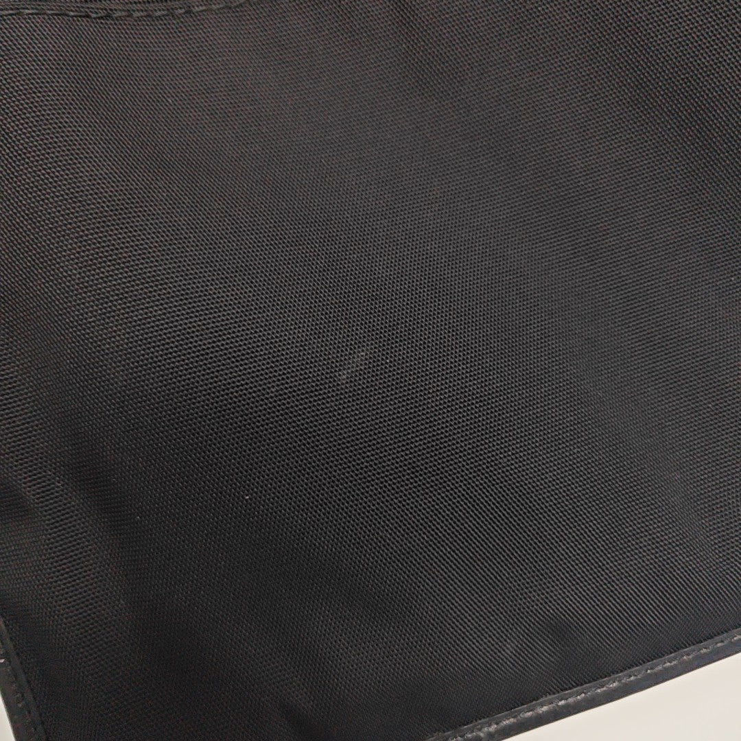 Fabric Shoulder Bag Black