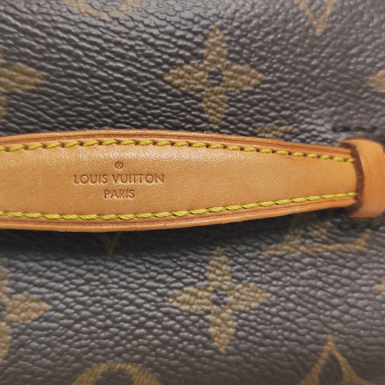 NICE Super Mini Monogram Coated Canvas Brown