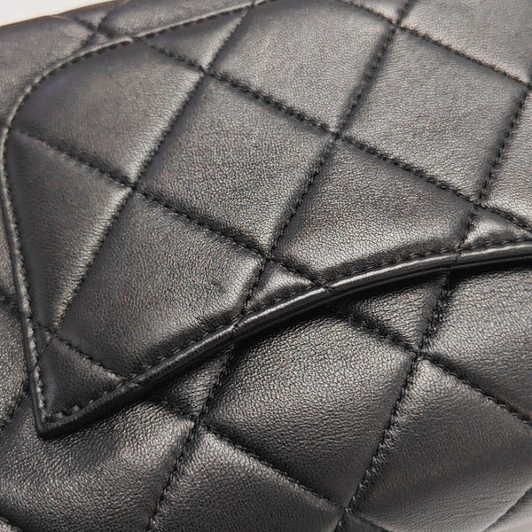 CLASSIC FLAP Mini Quilted Lambskin Black