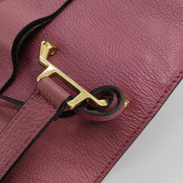 Calfskin Shoulder Bag Red