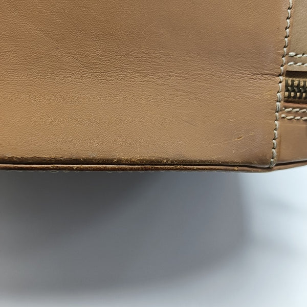 Calfskin Shoulder Bag Brown