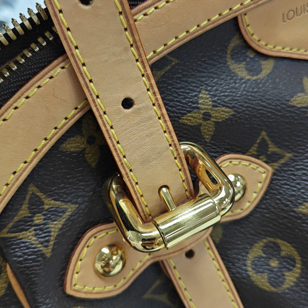 TIVOLI GM Monogram Coated Canvas Brown