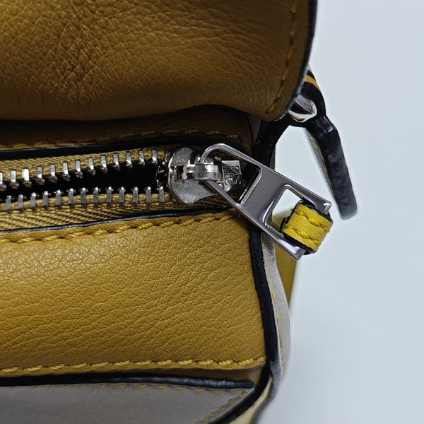 Puzzle Mini Calfskin Multicolor
