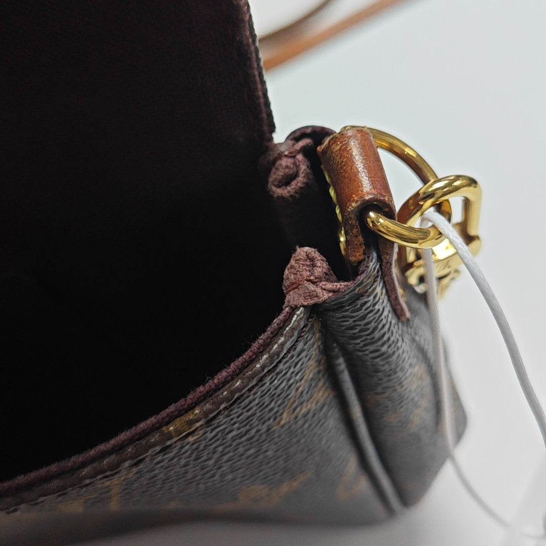 FAVORITE PM Monogram Coated Canvas Brown