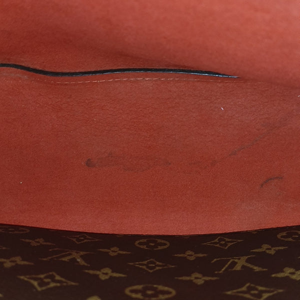 NÉONOÉ MM Monogram Coated Canvas Brown