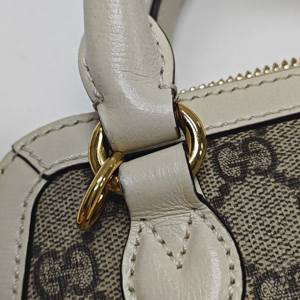 Horsebit 1955 Mini Coated Canvas Beige