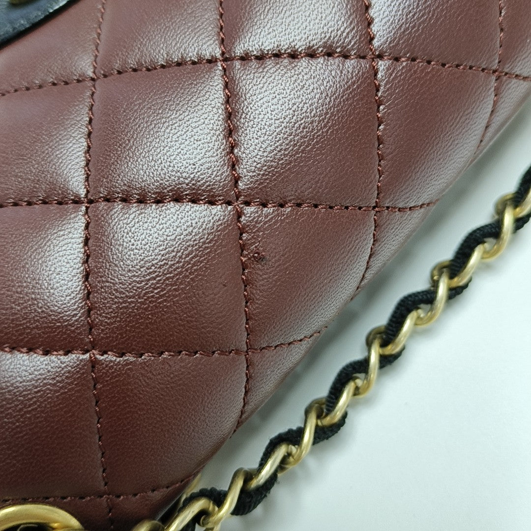 Quilted Lambskin Red