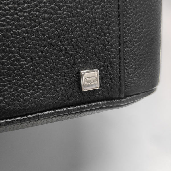 Calfskin Shoulder Bag Black