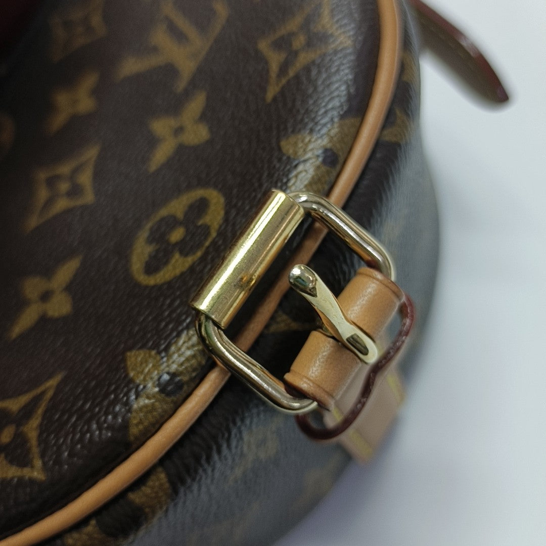 TAMBOURINE Monogram Coated Canvas Brown
