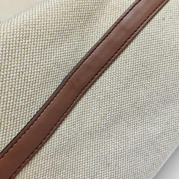 The Belt Large Canvas Beige