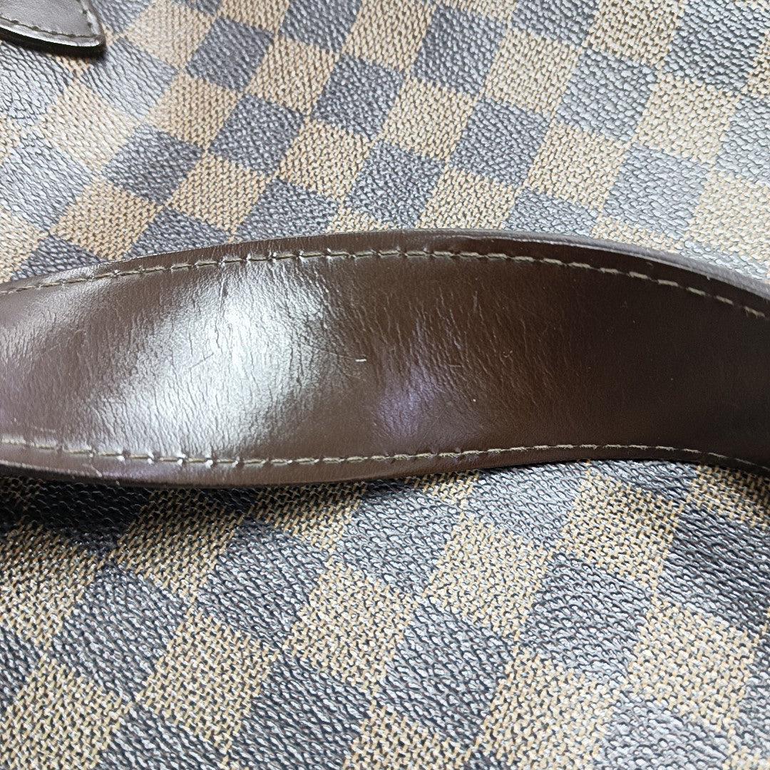 HIGHBURY Damier Ebene Coated Canvas Brown