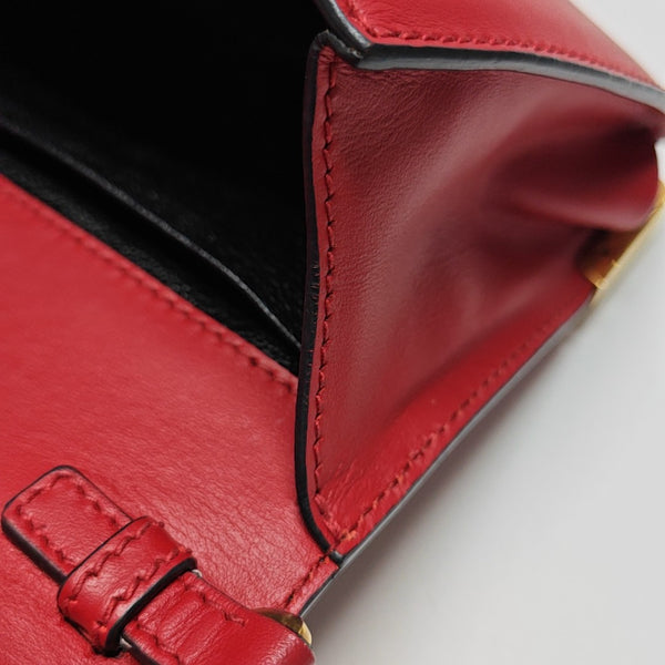 Cahier Saffiano Calfskin Red