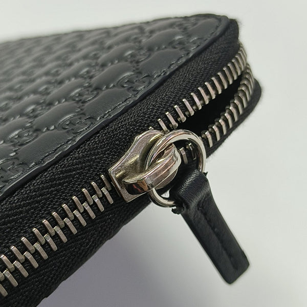 Signature Monogram Calfskin Black Wallet