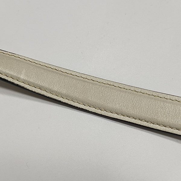 Sidonie Saffiano Calfskin White