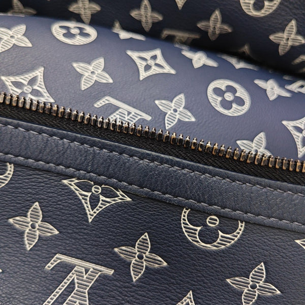 DISCOVERY Monogram Calfskin Blue