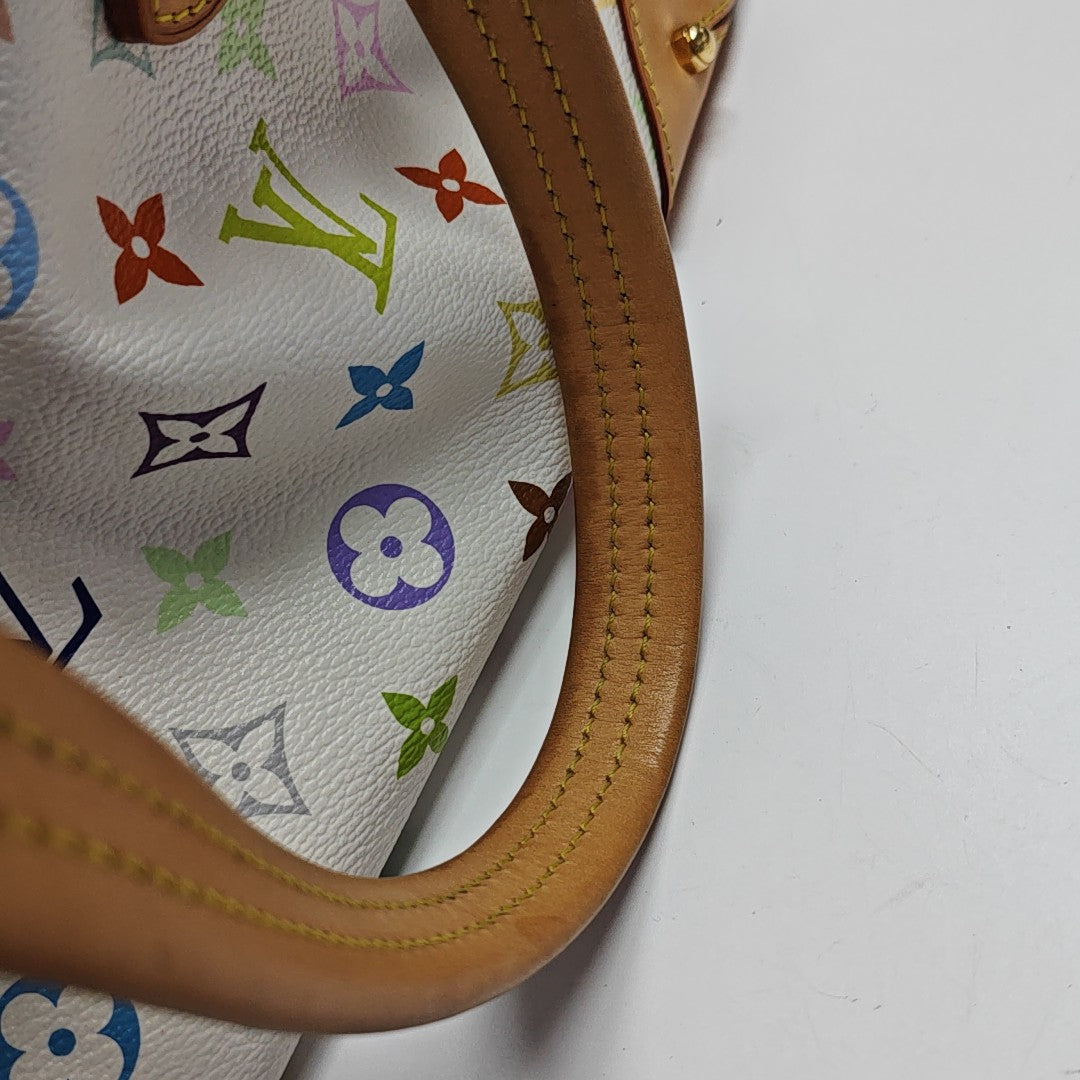 LV × TM CLAUDIA Monogram Coated Canvas White