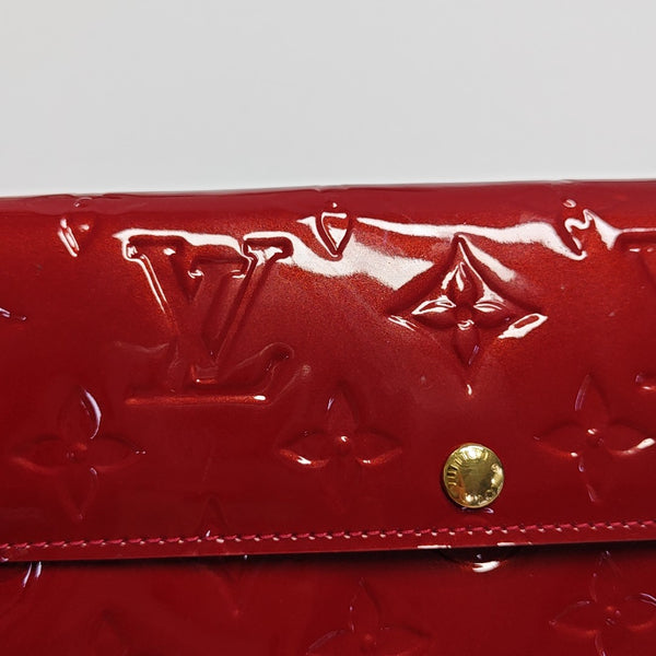 PORTE MONNAIE Patent Leather Red Wallet