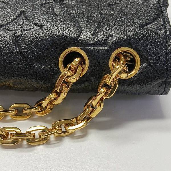 MARCEAU Monogram Calfskin Black