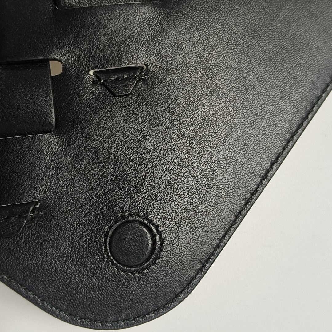 Calfskin Shoulder Bag White