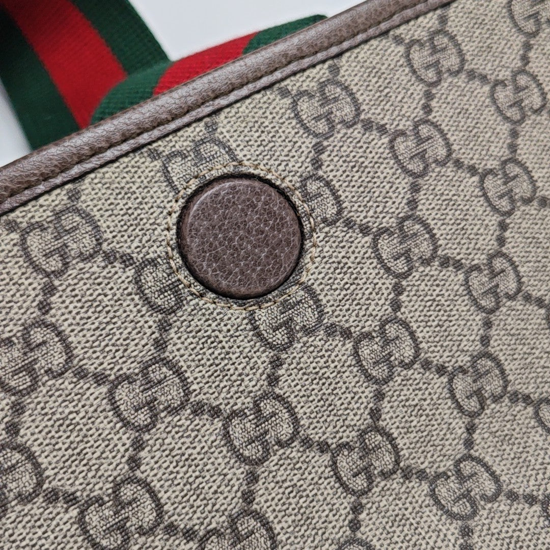 Neo Vintage Small Monogram Coated Canvas Beige