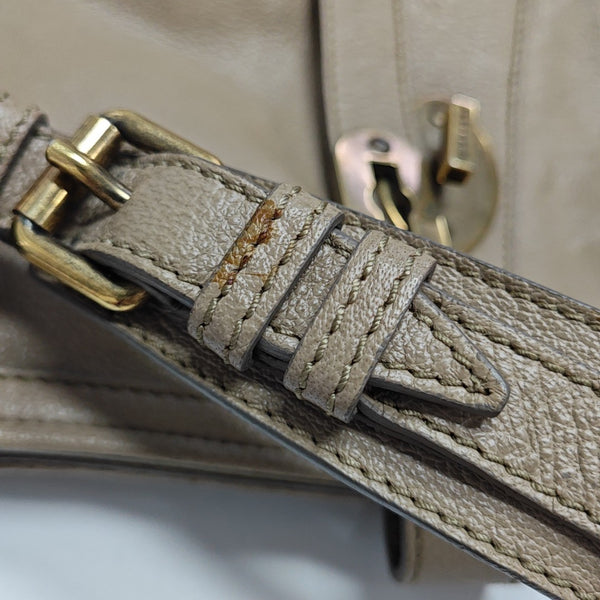 Bartow Calfskin Beige
