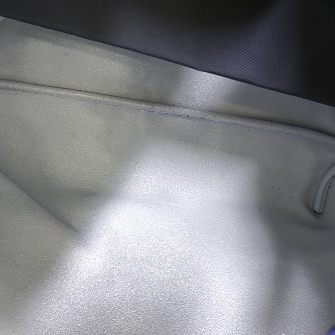 Calfskin Tote Bag Blue