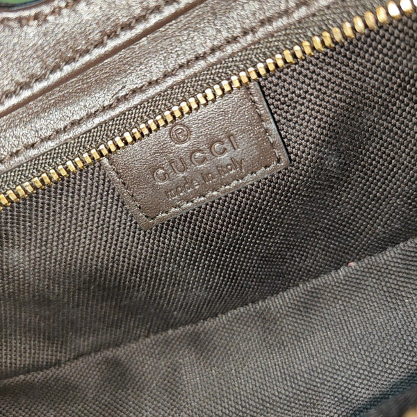 Moon Side Mini Monogram Coated Canvas Black